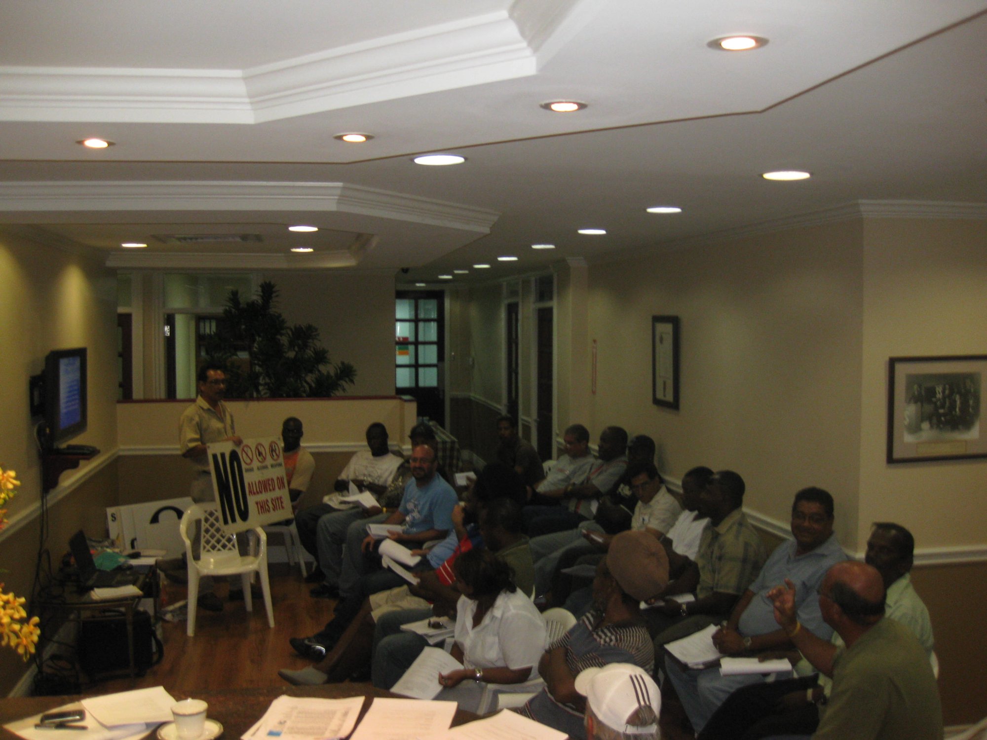 TC International team training session